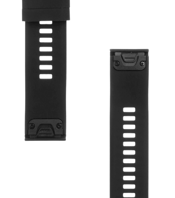 Tactical 426 Silicone Band Ремешок для часов Garmin Fenix 5/6/7/8 QuickFit 22mm / чёрный