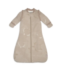 Lodger Hopper Matcha Turtle Спальный мешок со съемными рукавами 50/62 / кремовый цвет