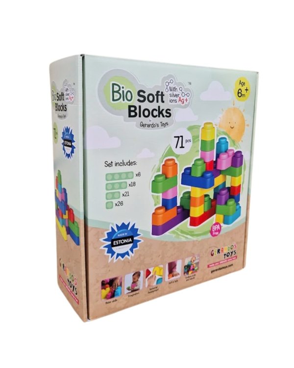 Gerardo's Toys GT3107 Набор мягких строительных блоков