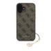 Guess 4G Charm Case Защитный чехол для iPhone 16 Tone on Tone / коричневый