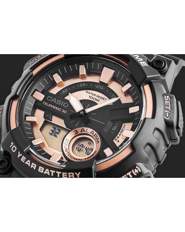 CASIO AEQ-110W-1A3VDF Мужские часы