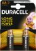 Duracell AA MN1500 Alkaline LR6 1.5V Батарейки 2шт.
