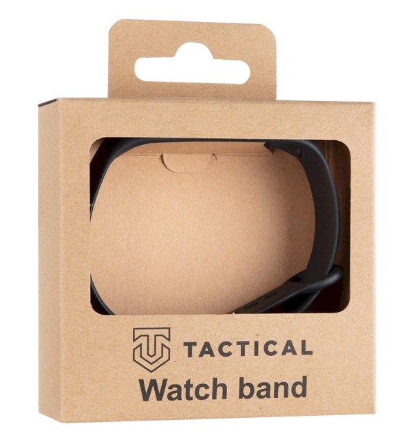 Tactical 513 Silicone Band Ремешок для часов Xiaomi Mi Band 3/4 / чёрный