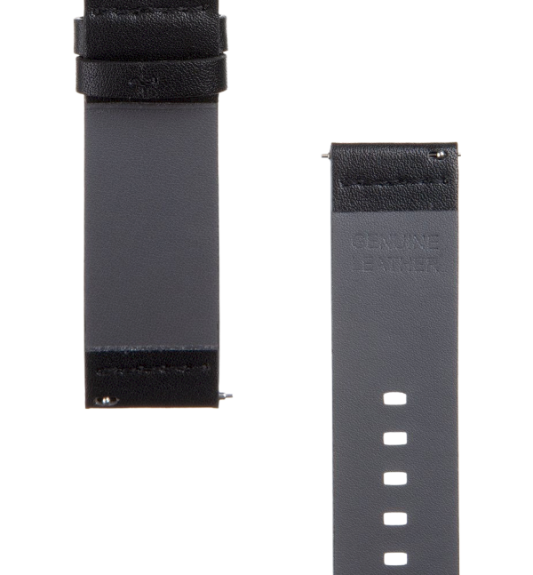 Tactical 307 Leather Band Ремешок для часов 22mm / чёрный