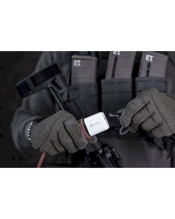 Tactical Base Plug Dual 20W Сетевое зарядное устройство 20W / белый