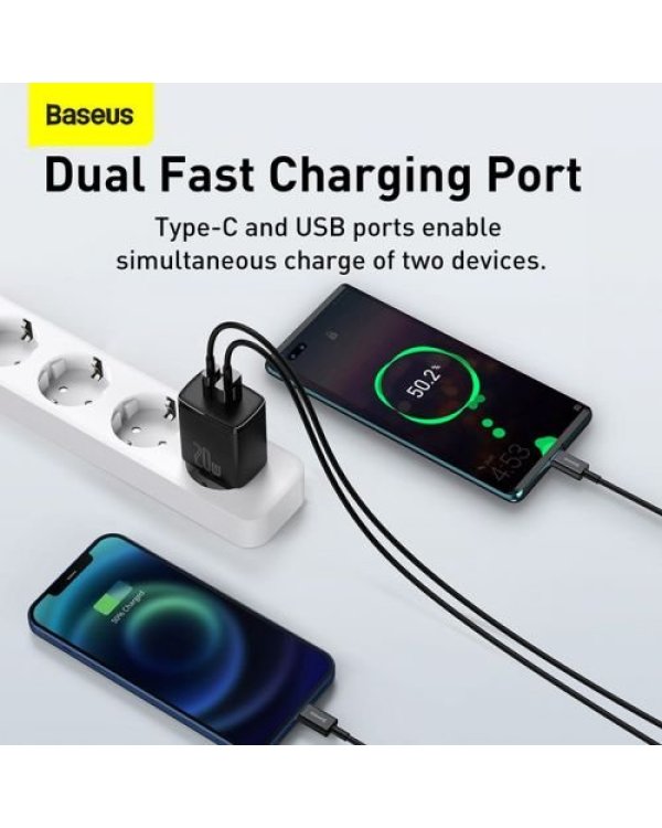 Baseus CCXJ-B01 3арядное устройство USB-C 20W