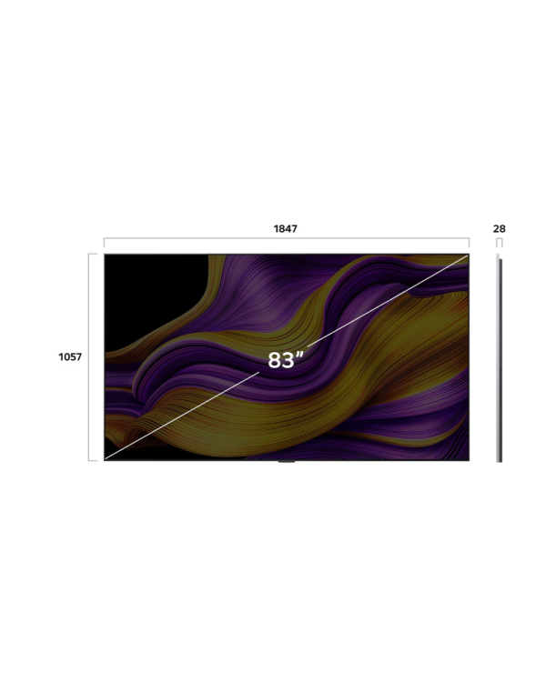 LG OLED83G51LW Телевизор 83" / OLED / 4K / Smart / 3840x2160 / Wireless LAN / Bluetooth / webOS