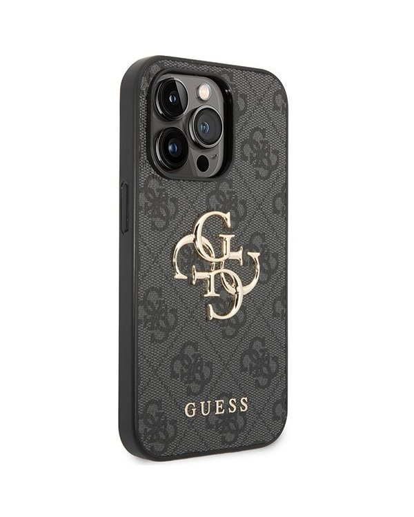 Guess 4G Big Metal Logo Back Case Защитный Чехол для Apple iPhone 15 Pro