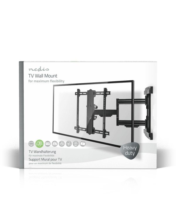 Nedis TVWM6550BK Настенное ТВ крепление LED / LCD / PLASMA TV / 37-80"/ Max 50kg