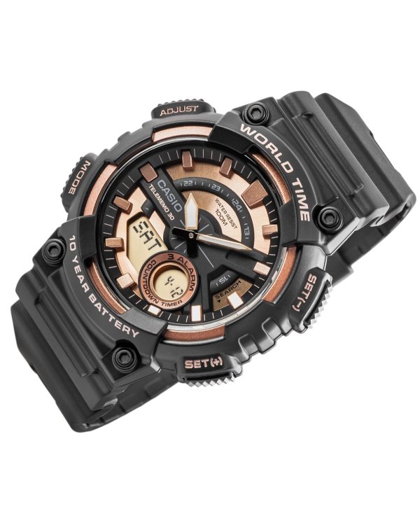 CASIO AEQ-110W-1A3VDF Мужские часы