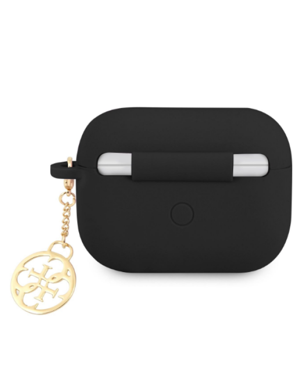 Guess 4G Charm Silicone Case Чехол для наушников Apple AirPods Pro