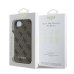Guess 4G Charm Case Защитный чехол для iPhone 16e Tone on Tone / коричневый