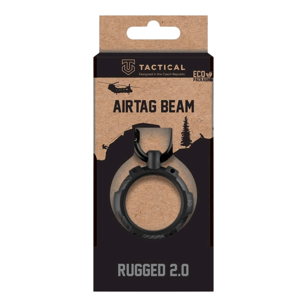 Tactical Airtag Beam Rugged 2.0 Защитный чехол для Apple Airtag / чёрный