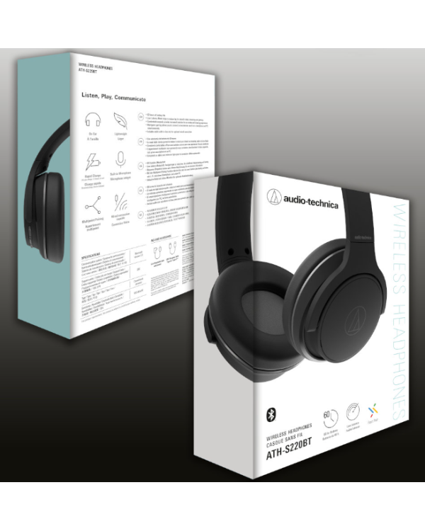 Audio Technica ATH-S220BTBK Наушники
