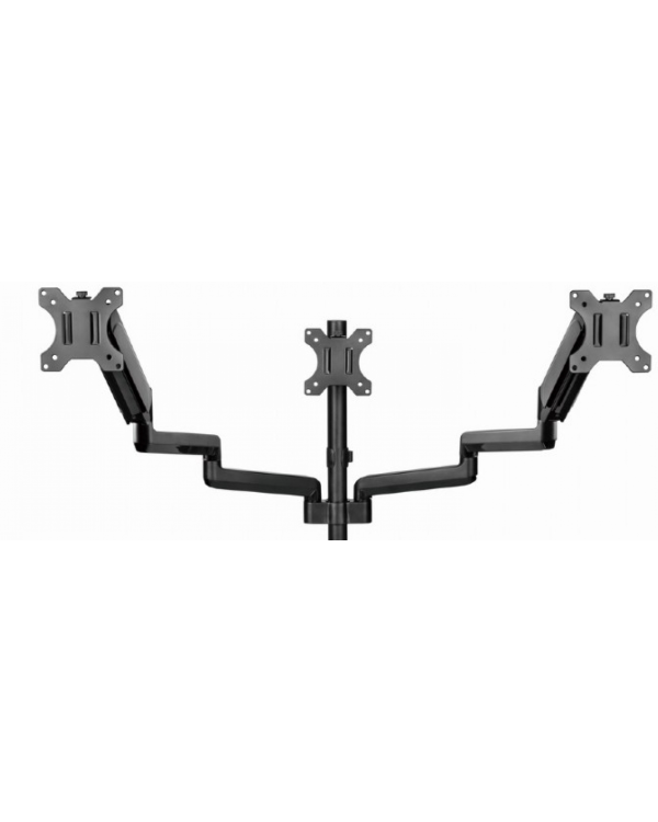 Gembird MA-DA3-01 Mounting Arm Настольное Крепление для 3х Мониторов