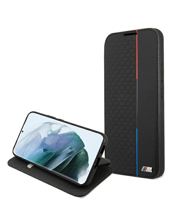 BMW BMBKS22MTRTBK Чехол-Книжка для Samsung Galaxy S22+