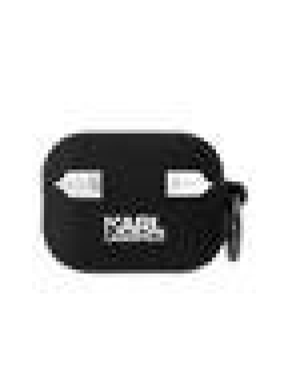 Karl Lagerfeld 3D Logo NFT Karl Head Silicone Case Защитный чехол для AirPods Pro 2 / чёрный