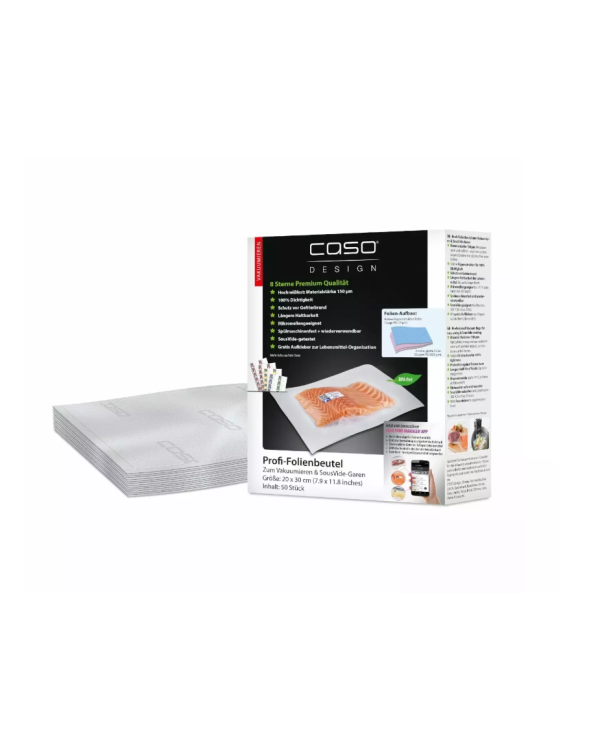 Caso 01219 Пакеты для вакуумирования 50 шт. / 20x30cm