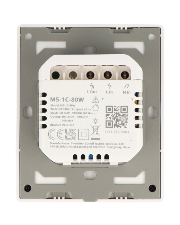 Sonoff M5-1C-80W Умный настенный выключатель
