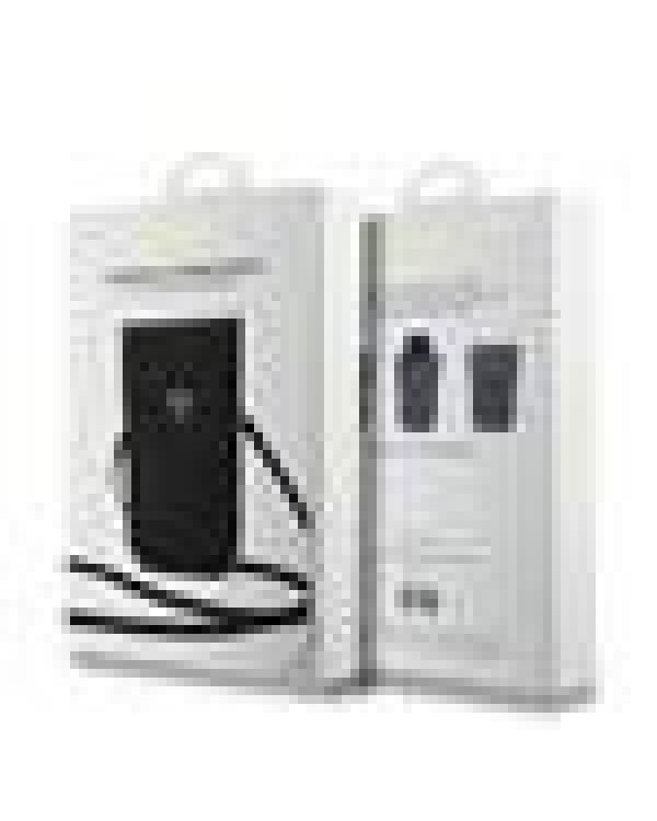 Guess PU Grained Triangle Logo Phone Bag Сумка для телефона / чёрный