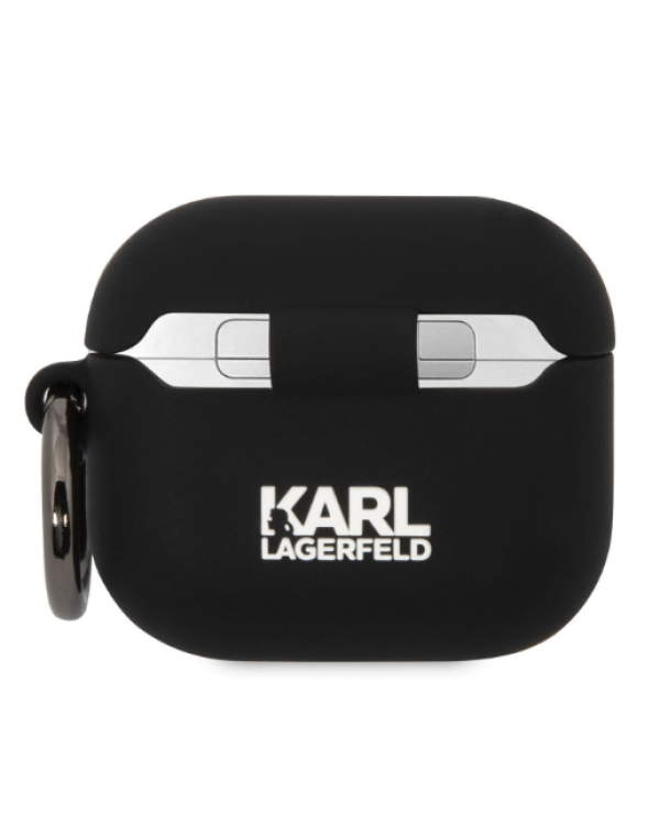 Karl Lagerfeld 3D Logo NFT Karl and Choupette Silicone Case Чехол для наушников Apple AirPods 3