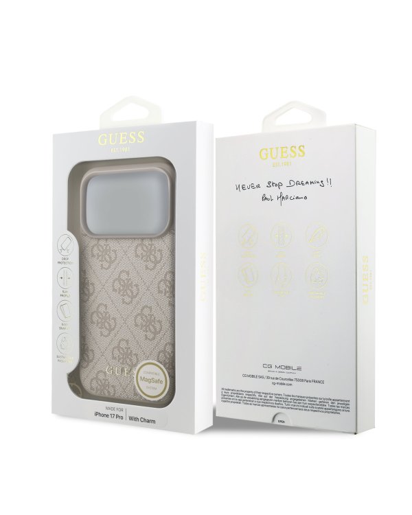 Guess 4G Charm Case Чехол для Apple iPhone 17 Pro