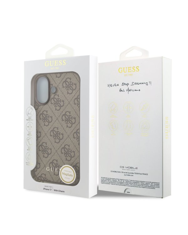 Guess 4G Charm Case Чехол для Apple iPhone 17