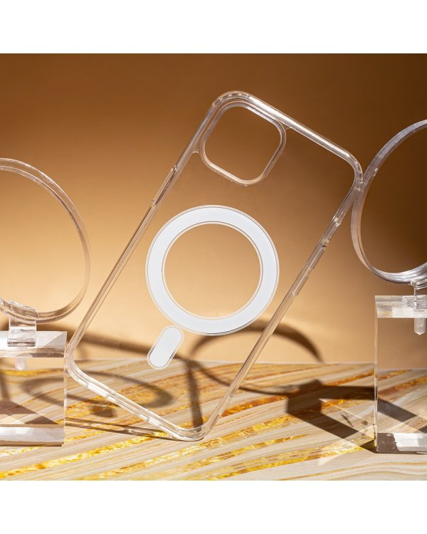 Mocco Anti Shock 1.5 mm MagSafe Силиконовый чехол для Apple iPhone 12