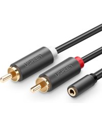 Ugreen AV102 2xRCA to 3.5mm Jack / 25cm