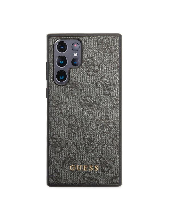 Guess 4G Case Защитный чехол для Samsung Galaxy S24 Ultra / чёрный
