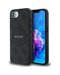 Guess 4G Circle Classic Logo MagSafe Чехол для Apple iPhone 16e