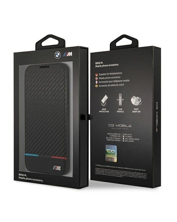 BMW BMBKS22MPUCARTCBK Чехол-Книжка для Samsung Galaxy S22+