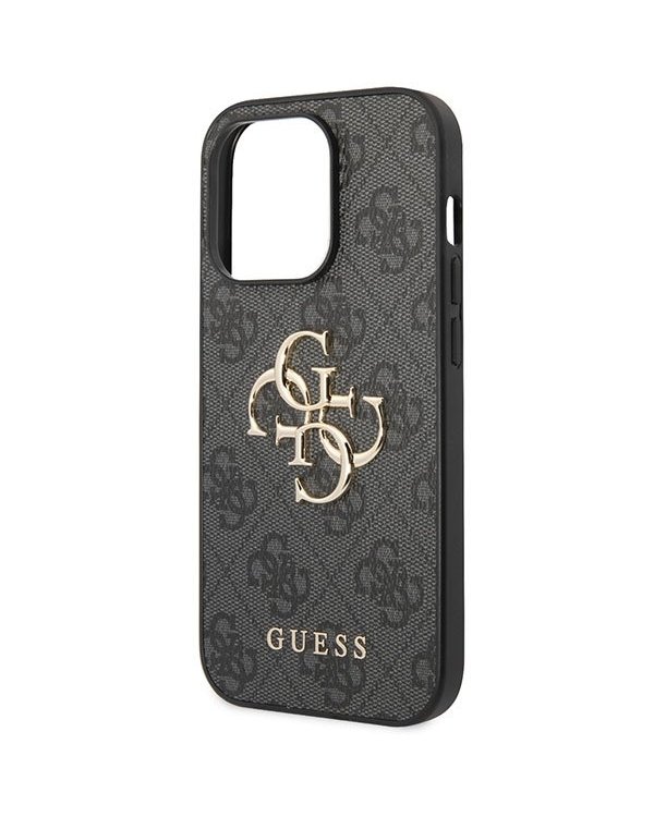 Guess 4G Big Metal Logo Back Case Защитный Чехол для Apple iPhone 15 Pro