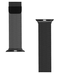 Tactical 333 Loop Magnetic Stainless Steel Band Ремешок для часов Apple Watch 1/2/3/4/5/6/7/8/9/SE 38/40/41mm / чёрный