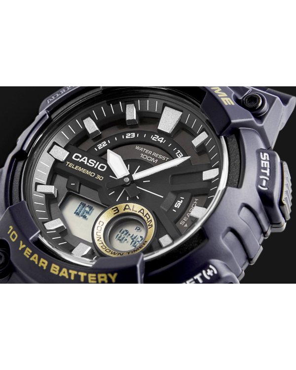 CASIO AEQ-110W-2AVDF Мужские часы