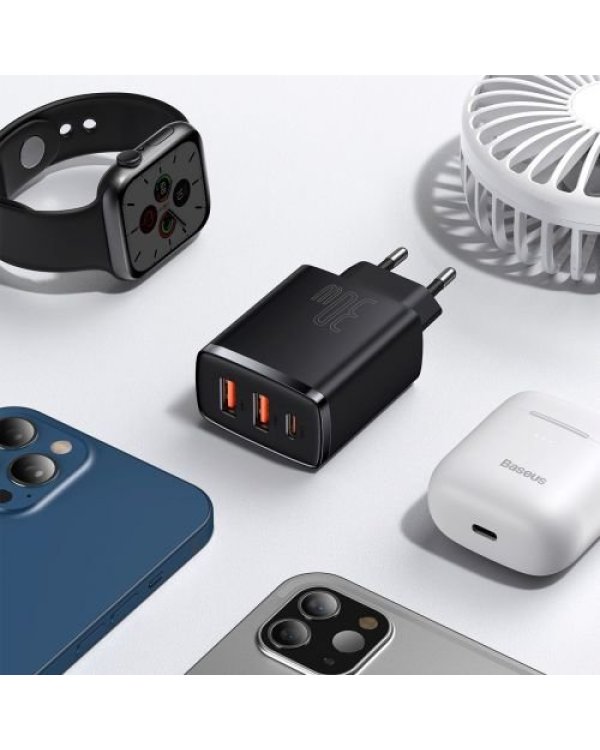 Baseus CCXJ-E01 Travel Charger Компактное быстрое зарядное устройство 30W