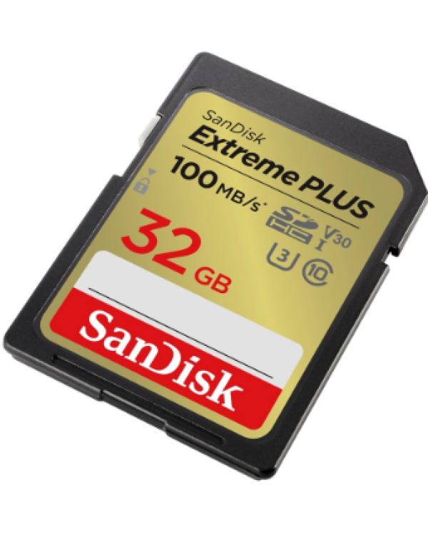 SanDisk Extreme Plus SDHC Карта Памяти 100 MB / 32GB