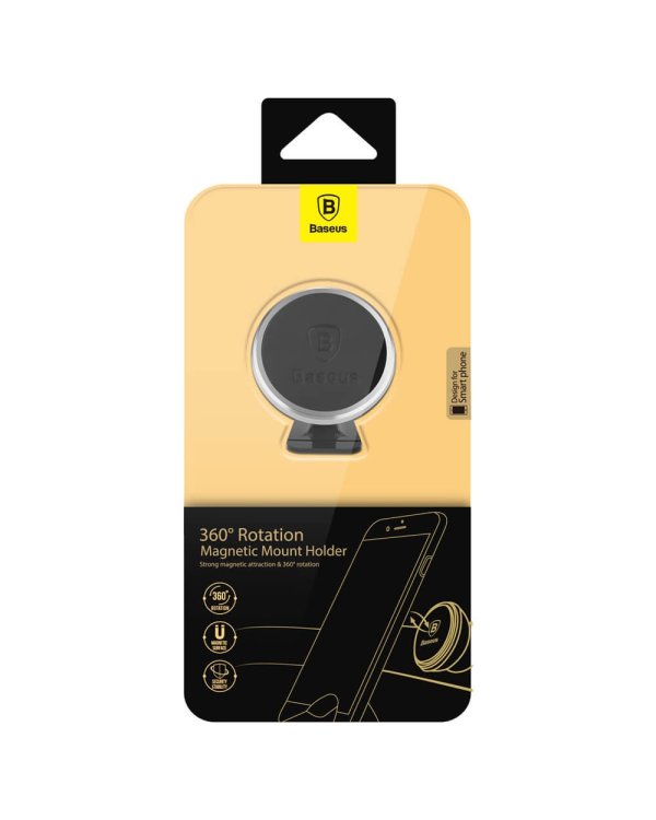 Baseus 360° Magnetic Автомобильный держатель для телефона