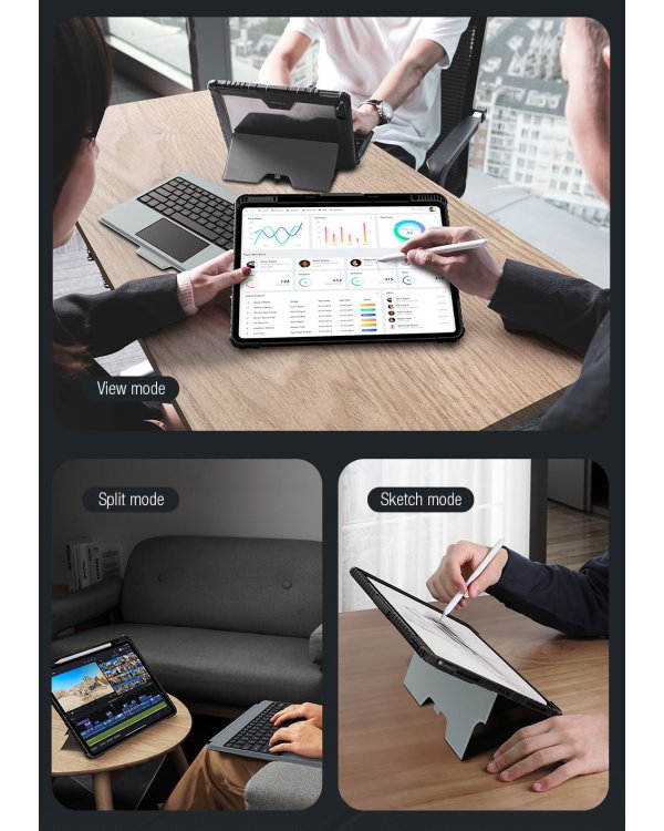 Nillkin Bumper Combo Keyboard Case (Backlit Version) Чехол для Apple iPad Pro 13 2024