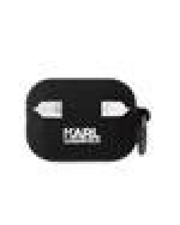 Karl Lagerfeld 3D Logo NFT Choupette Head Silicone Case Защитный чехол для AirPods Pro 2 / чёрный