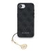Guess 4G Charm Case Защитный чехол для iPhone 16e Tone on Tone / серый