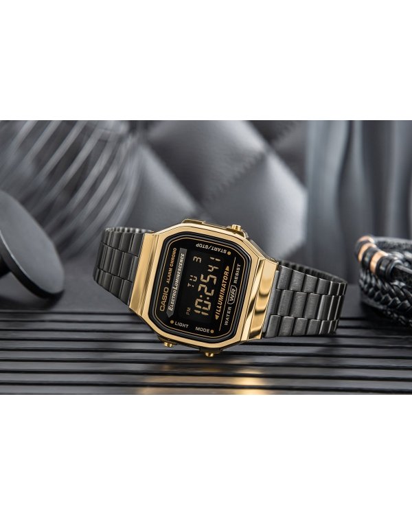 CASIO A168WEGB-1BEF Мужские часы