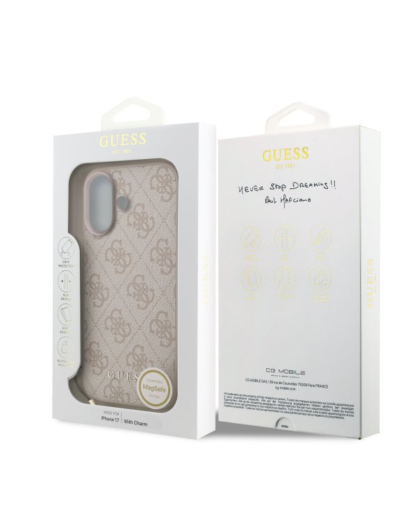 Guess 4G Charm Case Чехол для Apple iPhone 17
