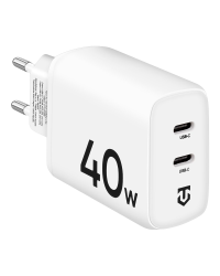 Tactical Base Plug Dual 40W Зарядное устройство / белый