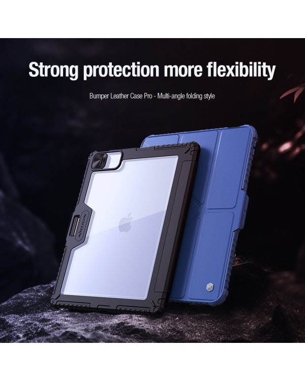 Nillkin Bumper PRO Protective Stand Case Multi-angle Чехол для планшета Apple iPad Pro 12.9 2020/2021/2022/ Air 13 2024/2025