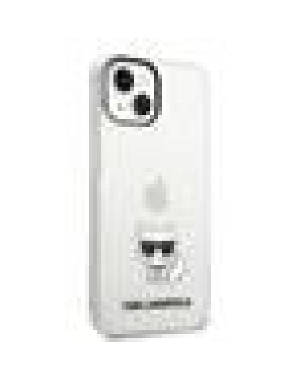 Karl Lagerfeld Choupette Logo Case Защитный чехол для iPhone 14 Plus / прозрачный