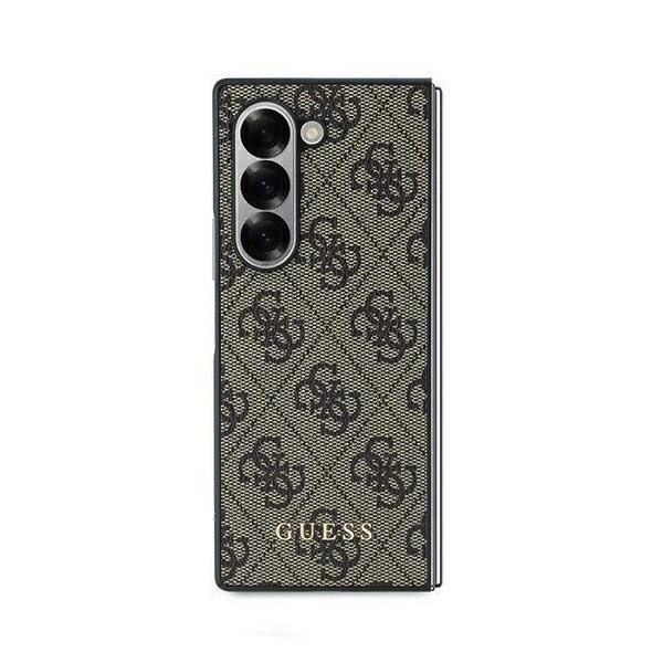 Guess 4G Case Защитный чехол для Samsung Galaxy Z Fold 6 / коричневый