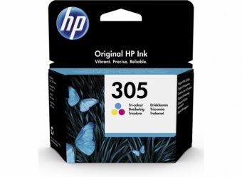HP 305 Tri-Color Струйный Картридж