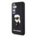 Karl Lagerfeld 3D Rubber Ikonik Case Защитный чехол для Samsung Galaxy S24 / чёрный