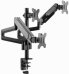 Gembird MA-DA3-01 Mounting Arm Настольное Крепление для 3х Мониторов